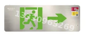 成都敏华NST消防应急灯具-中型单面350硬邦邦标志灯