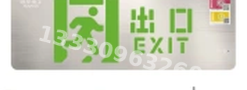 成都敏华NST消防应急灯具-小型双面350硬邦邦标志灯