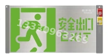 成都敏华NST消防应急灯具-大型双面轴画标志灯